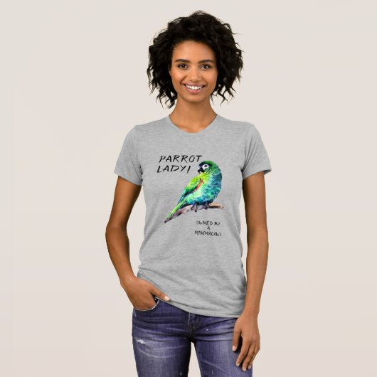 ハーンのミニコザクラインコTシャツ Tシャツ (正面フル)