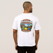 ハーンドン バージニア ピックルボール Tシャツ (裏面フル)
