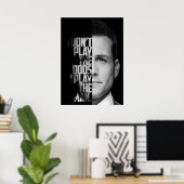 ハーヴィスペクター引用文 ポスター (ホームオフィス)