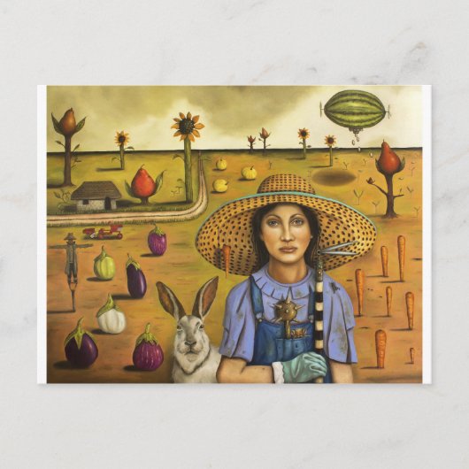 ハーヴィーと偏心農家 ポストカード (正面)