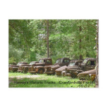 ハーヴェイズヒストリックトラックディスプレイ-クロフォードビルFL