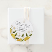 ハー メイン スクイーズ イエロー シトラス ブライダル シャワー フェイバータグ (インサイチュ)