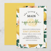 ハー メイン スクイーズ 招待状 (正面/裏面)