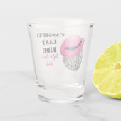 ハー・ラスト・ライド ディスコカウガール ブライズビー バチェロレッテパーティー ショットグラス (裏面)