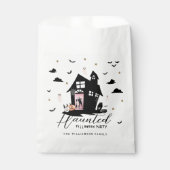 ハ不気味ウス幽霊のよく出るハローウィンパーティカスタム写真 フェイバーバッグ (正面)