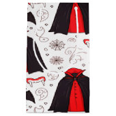 ハ不気味ロミニマルウィーン用ドラキュラ スモールペーパーバッグ (正面)