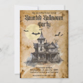 ハ不気味ロ幽霊のよく出るウィーンの衣装パーティー 招待状 (正面)