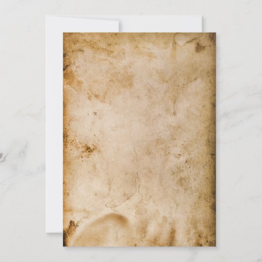 ハ不気味ロ幽霊のよく出るウィーンの衣装パーティー 招待状 (裏面)