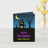 ハ不気味ロ幽霊のよく出るウィーン カード (黄色い花)