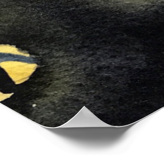 ハ不気味幽霊のよく出るルウィーン怖い幽霊 ポスター (角)