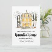 ハ不気味幽霊のよく出るロウィーンムービング 案内状 (スタンド正面)