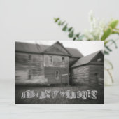 ハ幽霊のよく出るウスオー不気味ルドハロウィーン 招待状 (スタンド正面)