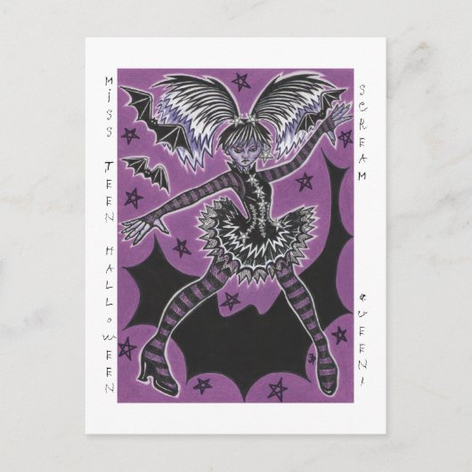 ハ恋しく思ロイの葉書 ポストカード (正面)