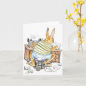 ハ書レ カード (黄色い花)