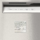 ハ書ンデル手紙、1716年6月 マグネット (インサイチュ (食洗機))