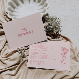 ハ書ンドコールカラフルフローラ結婚詳細 エンクロージャーカード