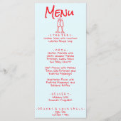 ハ書ンドブ描ルーレッドレトロ予測できなズ結婚 メニュー (正面)