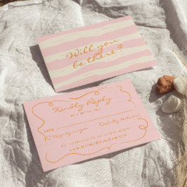 ハ書ンドプお洒落リンカラフルプ結婚ス 出欠カード