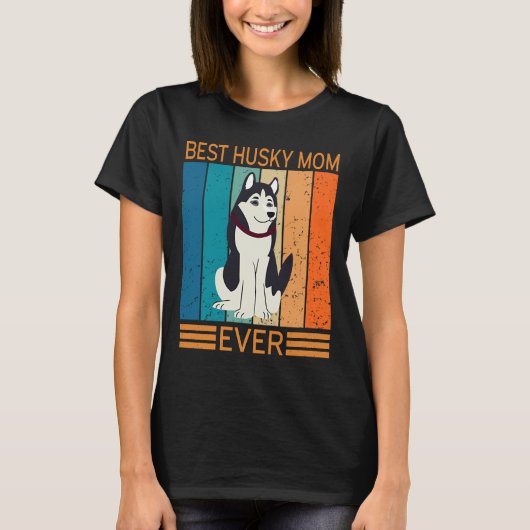 ハ最高のスキーのママEver 5 Tシャツ (正面)