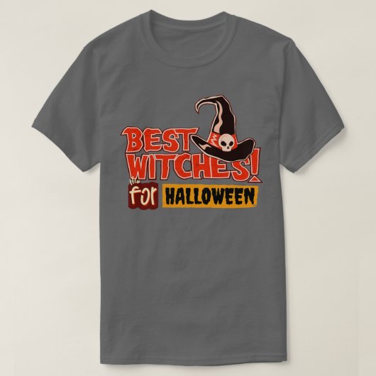 ハ最高のロウィーンの魔女 Tシャツ (デザイン正面)
