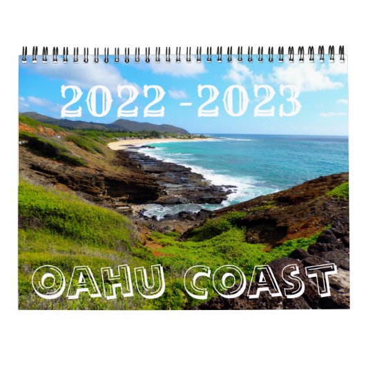 ハ最高のワイ2022年~2023年暦 カレンダー (裏面)