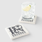 ハ生まれナハンSC ストーンコースター (横)