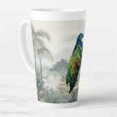 ハ素晴らしンドニ色彩の鮮やかコバールピジョンラテマグ カフェラテマグ (左アングル)