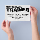 ハ素朴ードコアホワイト チラシ (ハンドル)