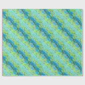 ハ虫類の皮のヘビパターン ラッピングペーパー (フラット)