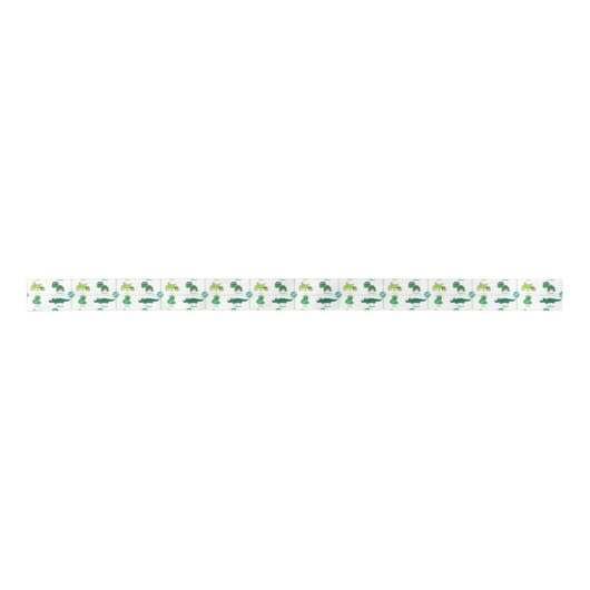 ハ虫類 サテンリボン (正面)