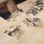 ハ虫類 ジグソーパズル (側面)