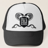 ハ虫類Logo_Cold キャップ (正面)