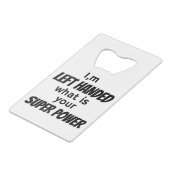 ハ離れンダー クレジットカード栓抜き (正面アングル)