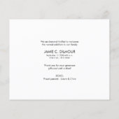 バジェット フォト シック サンクス スクリプト ベイビー ボーイ (裏面)