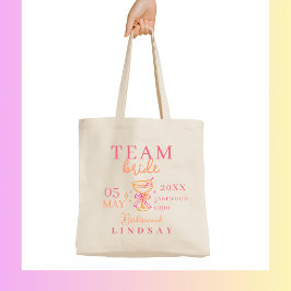 ハ゛チュロレッテ・パーティー TEAM BRIDE! トートバッグ