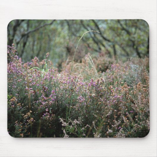 ハ Heather とワイルドグラス マウスパッド (正面)