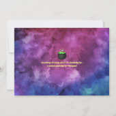 ハocusポーカスの招待状 招待状 (裏面)