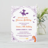 ハocusポーカス 誕生日招待状 招待状 (スタンド正面)