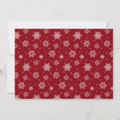 ハoliday Save the Date 新婚クリスマスカード セーブザデート (裏面)
