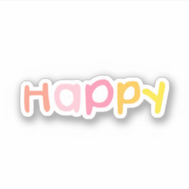 ハPpY シール