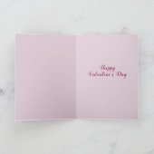 ハummingbird バレンタインデー カード (内部)