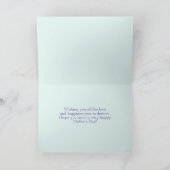 ハummingbird 母の日のカード カード (内部)