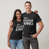 ハyzerキング ディスクゴルフ ゴルファー tシャツ (ユニセックス)
