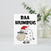 バおもしろいアHumbugクリスマス漫画 シーズンポストカード (スタンド正面)