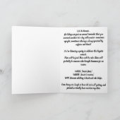 バおもしろいゲル誕生日とパーティーVibes 招待状 (内部)