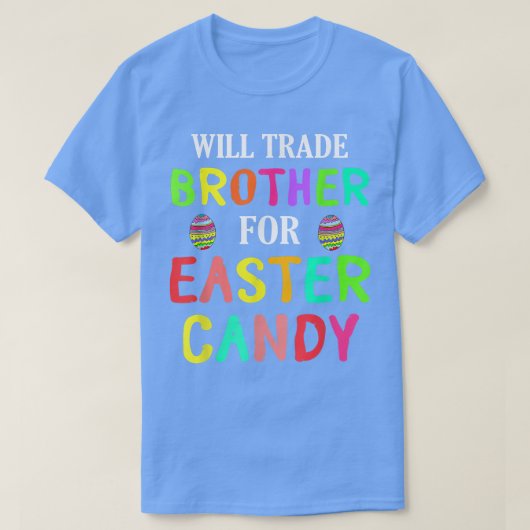 バおもしろいニー・イースターがイースターCのためにブラザーを取引 Tシャツ (デザイン正面)