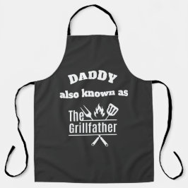 バおもしろいブ父の日カスタム エプロン