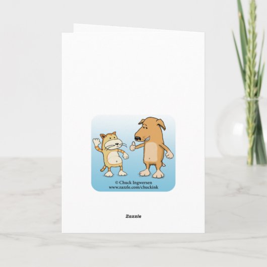 バおもしろいレンタインデー得カード： 1! シーズンカード (裏面)