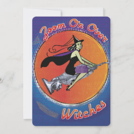 バおもしろいンコハロウィーン 招待状