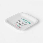 バおもしろいンコパーティー何番だ？パーティー ペーパープレート (傾斜あり)